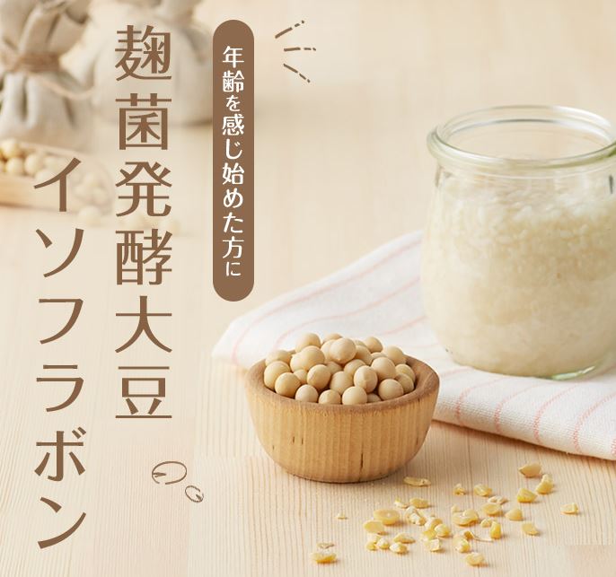 麹菌発酵大豆イソフラボン